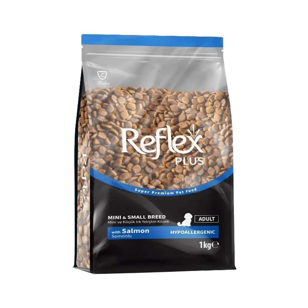 Reflex Plus Somonlu Mini ve Küçük Irk Yetişkin Köpek Maması (1 kg)
