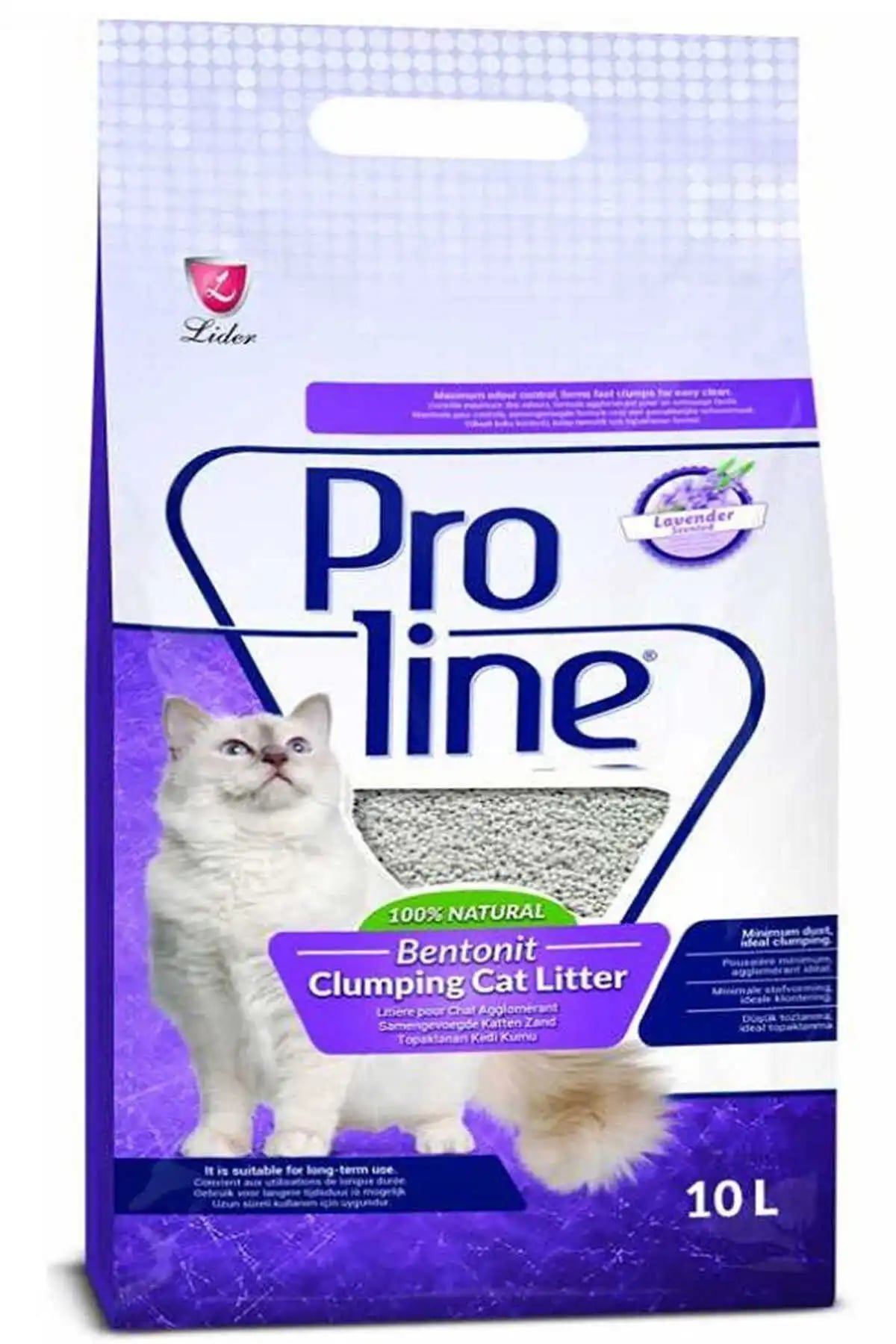 Proline Bentonit Kedi Kumu Lavanta Kokulu 10lt