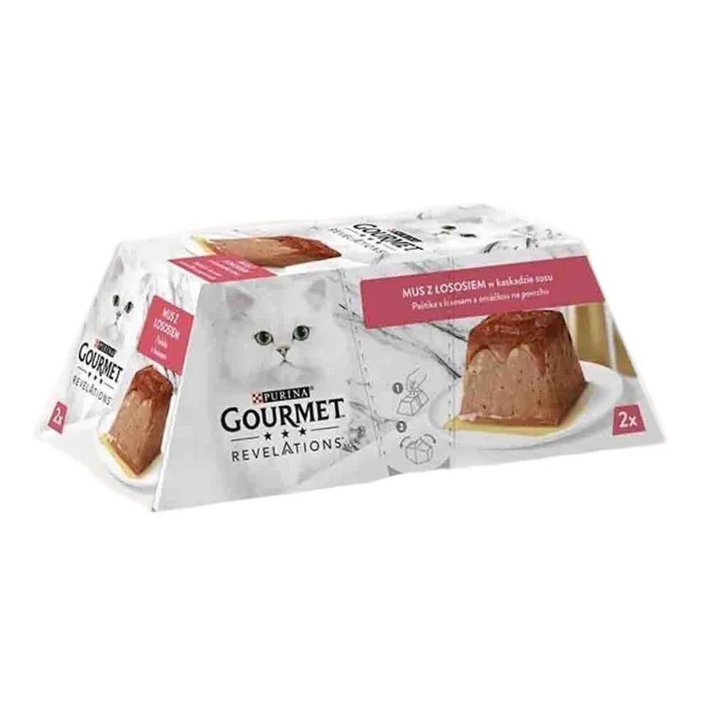 Gourmet Revelations Somon Balıklı Kedi Konservesi 2x57gr