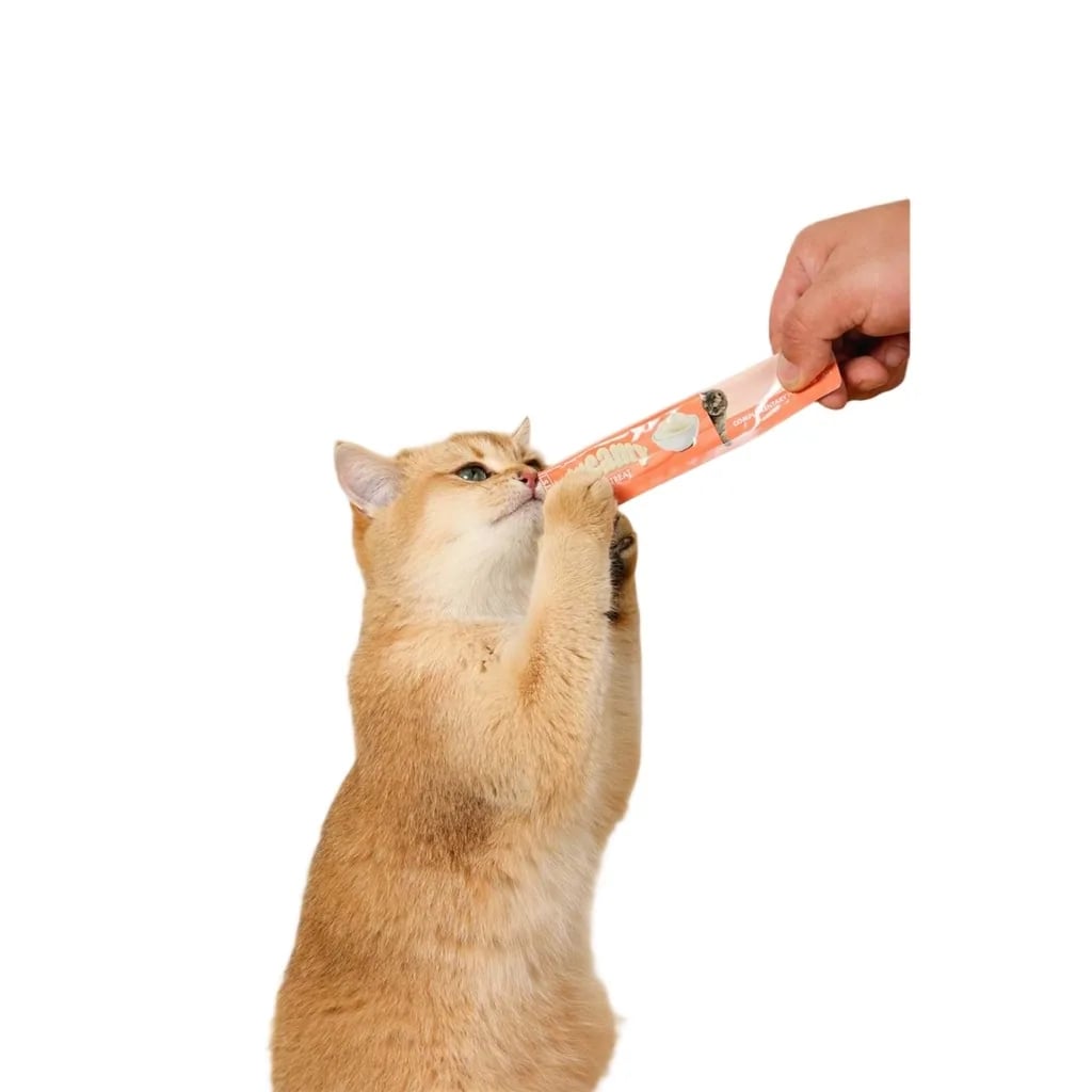 M-PETS CREAMY SOMON BALIKLI KEDİ ÖDÜLÜ 4X15GR X 10