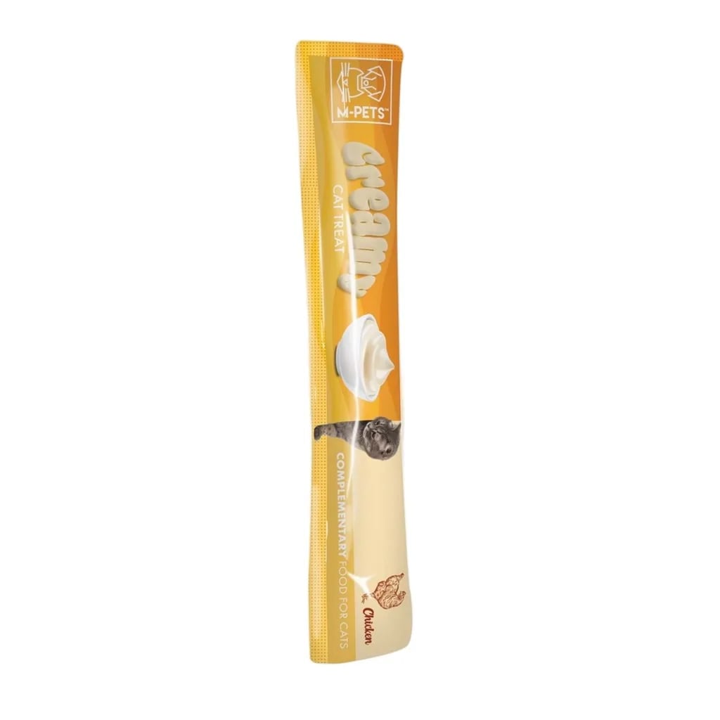 M-PETS CREAMY TAVUKLU KEDİ ÖDÜLÜ 4X15GR X 10
