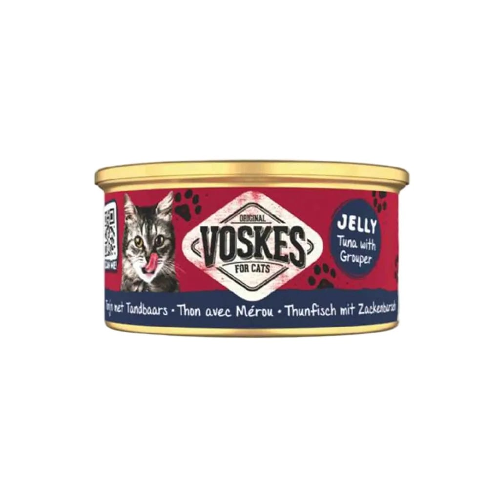 Voskes Ton Balıklı ve Orfoz Balıklı Kedi Konservesi 85gr
