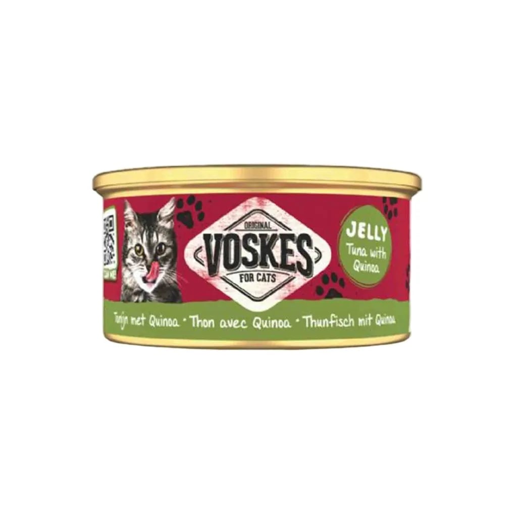 Voskes Ton Balıklı ve Kinoalı Kedi Konservesi 85gr