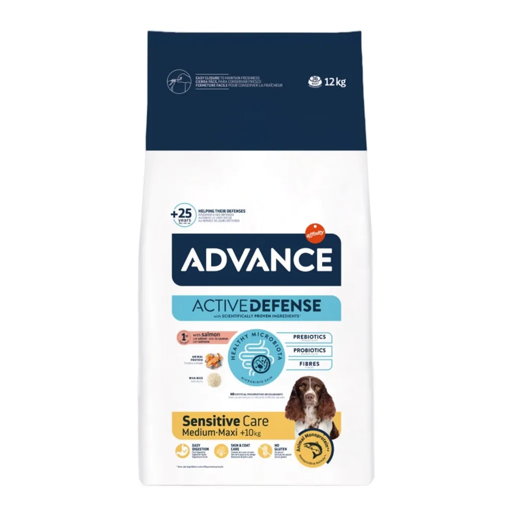 Advance Dog Sensitive Salmon & Rice 12 Kg