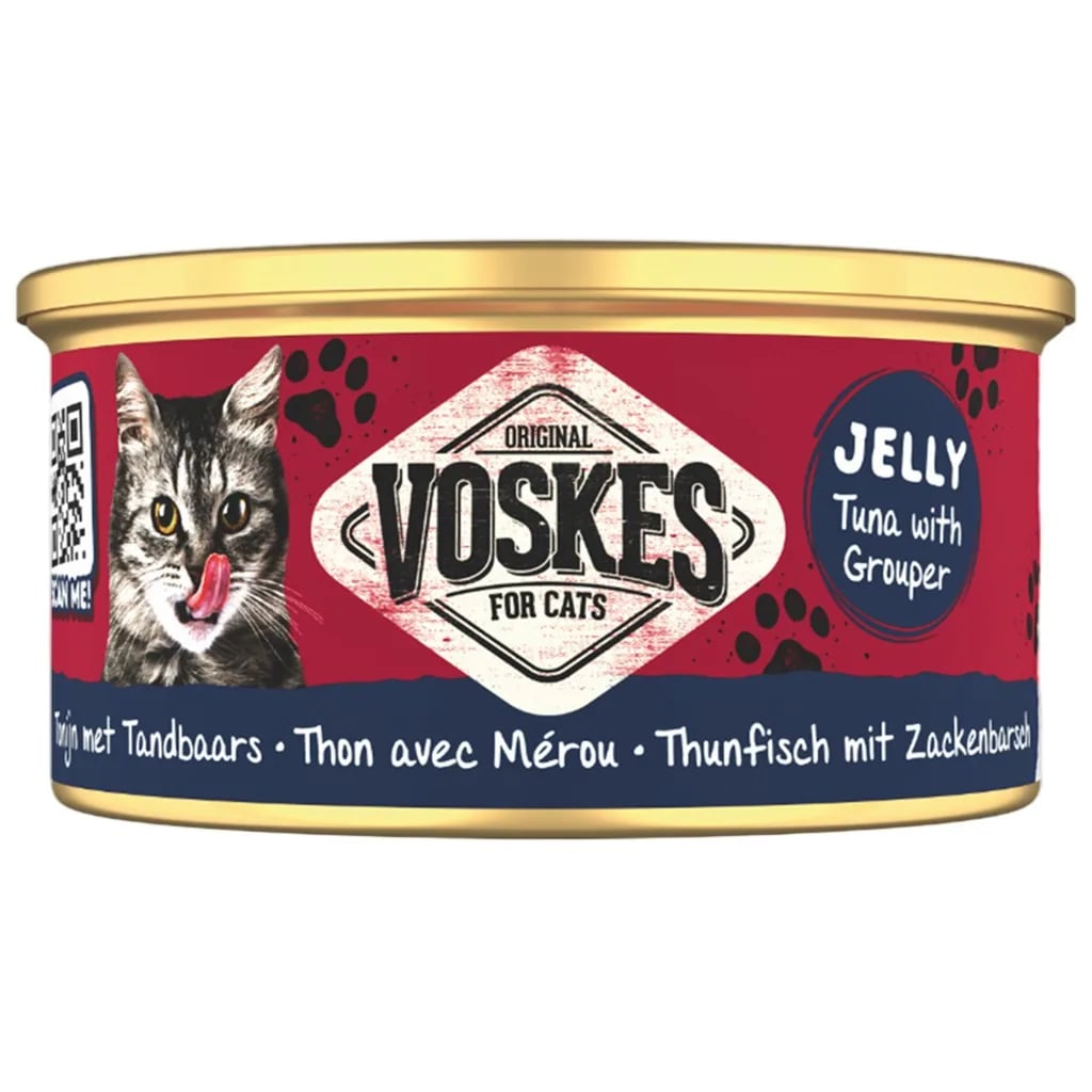 VOSKES TON BALIĞI ve ORFOZ KEDİ KONSERVESİ 85GR 24LÜ