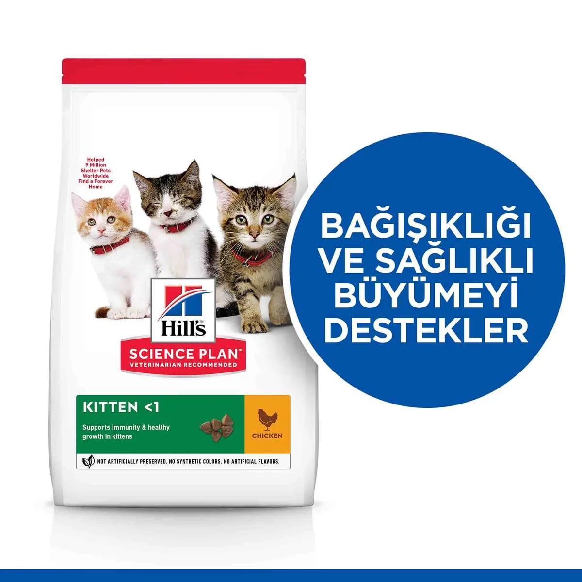 Hill's Kitten Tavuklu Yavru Kedi Maması 3kg