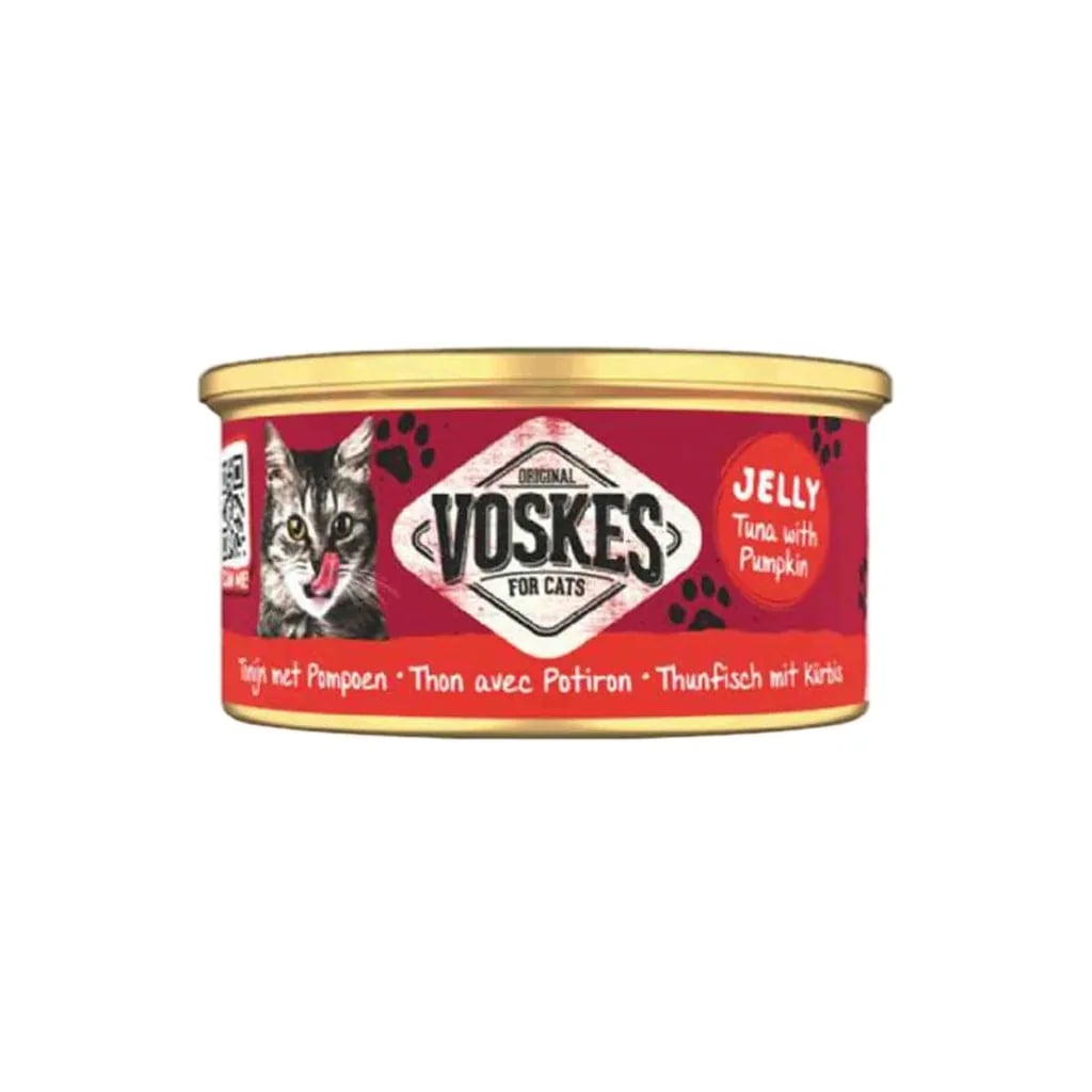 Voskes Ton Balıklı ve Balkabaklı Kedi Konservesi 85gr