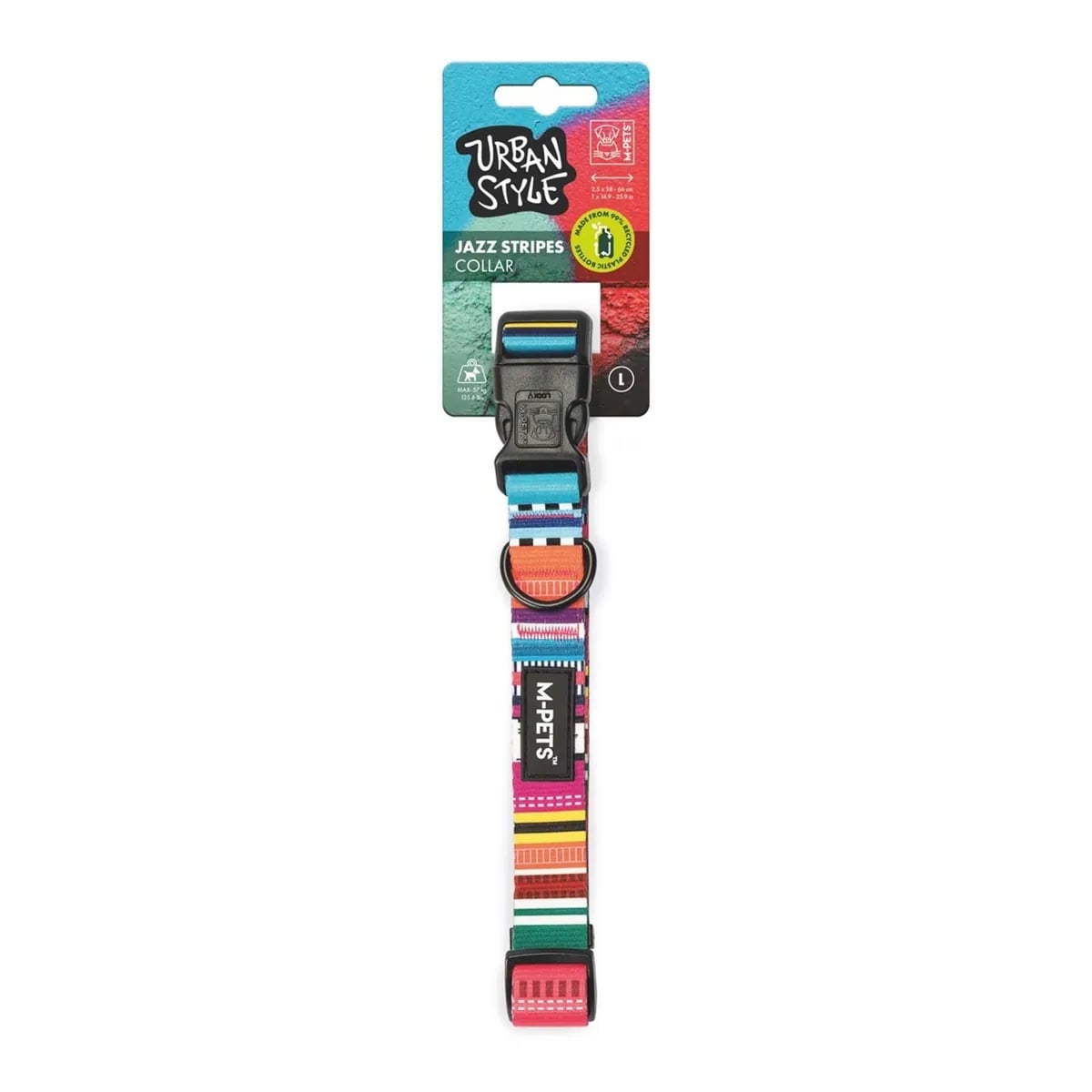 M-PETS URBAN STYLE JAZZ STRIPES BOYUN TASMASI (L)