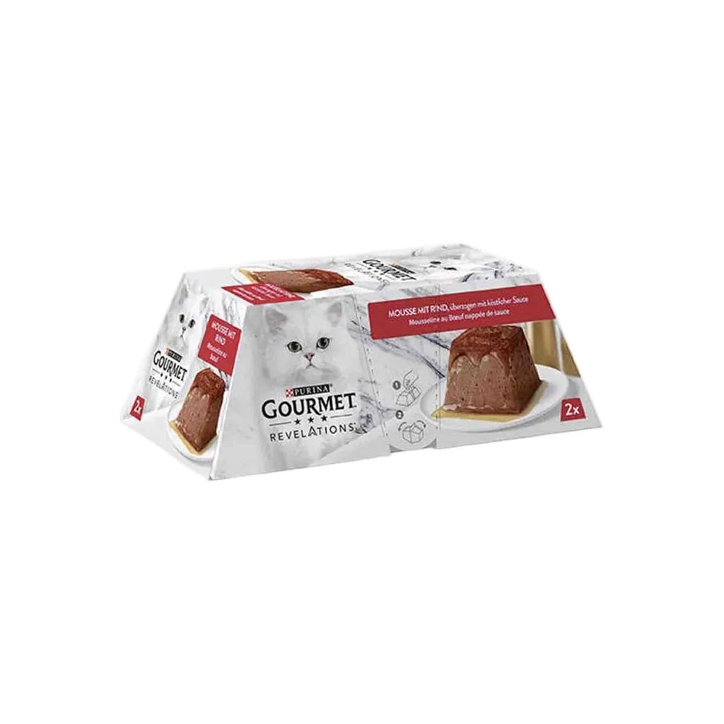 Gourmet Revelations Sığır Etli Kedi Konservesi 2x57gr
