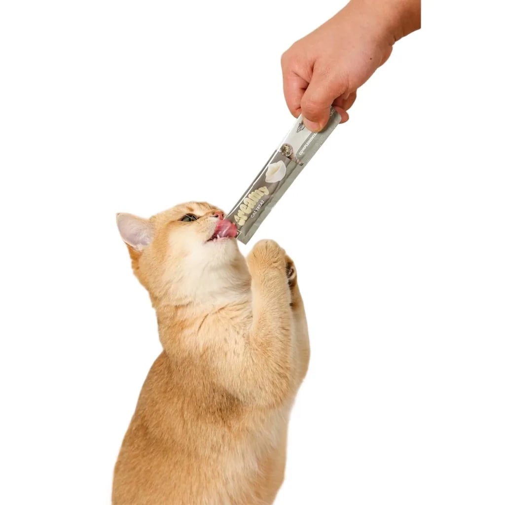 M-PETS CREAMY MORİNA BALIKLI BİFTEKLİ KEDİ ÖDÜLÜ 4X15GR X 10