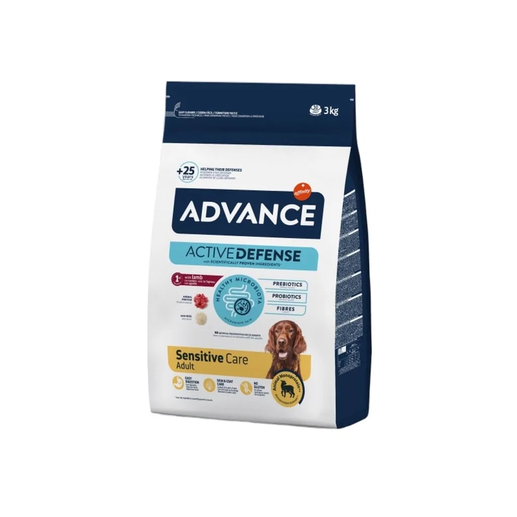 Advance Dog Sensitive Lamb & Rice 3 Kg