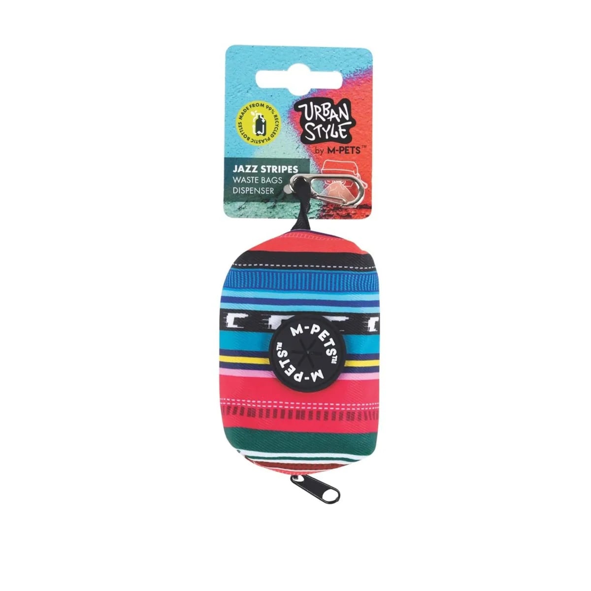 M-PETS URBAN STYLE JAZZ STRIPES WASTE BAGS DİSPENSER