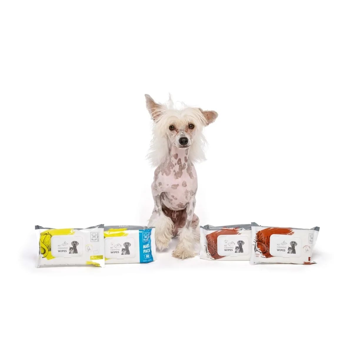 M-PETS AVOCADO KEDİ ve KÖPEKLER İÇİN TEMİZLİK MENDİLİ 80Lİ