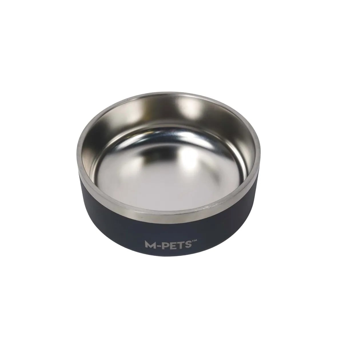 M-PETS ESKIMO ÇİFT CİDARLI MAMA KABI 1.25L BLACK