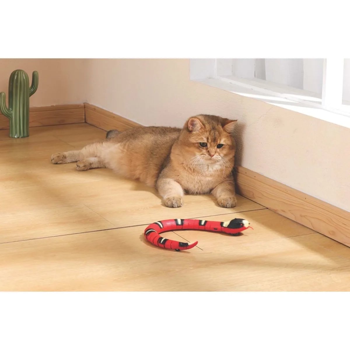 M-PETS SNEAKY SNAKE İNTERAKTİF KEDİ OYUNCAĞI