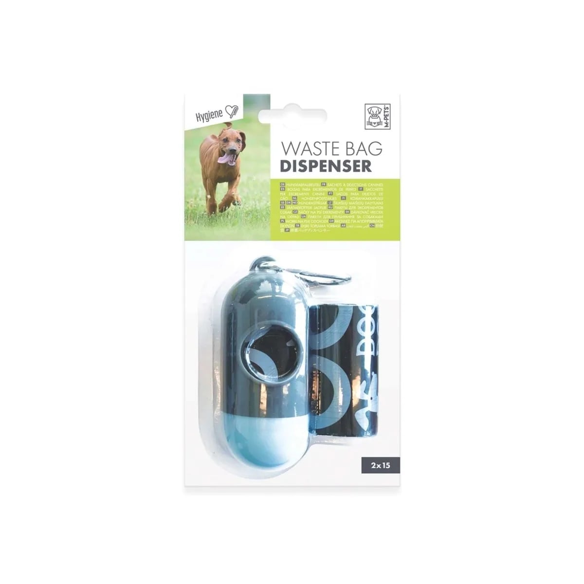 M-PETS DIŞKI TOPLAMA SETİ 15 YAPRAK 2Lİ PAKET