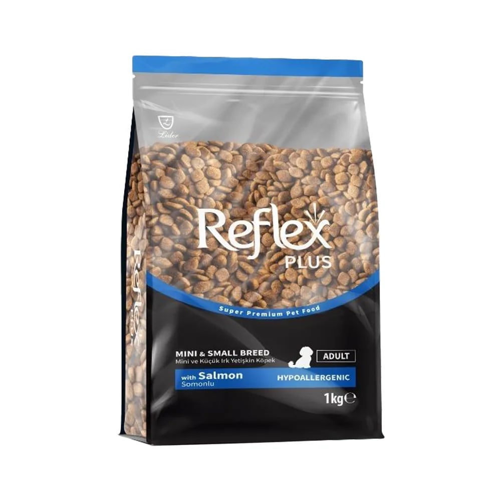 Reflex Plus Somonlu Mini ve Küçük Irk Yetişkin Köpek Maması (1 kg)