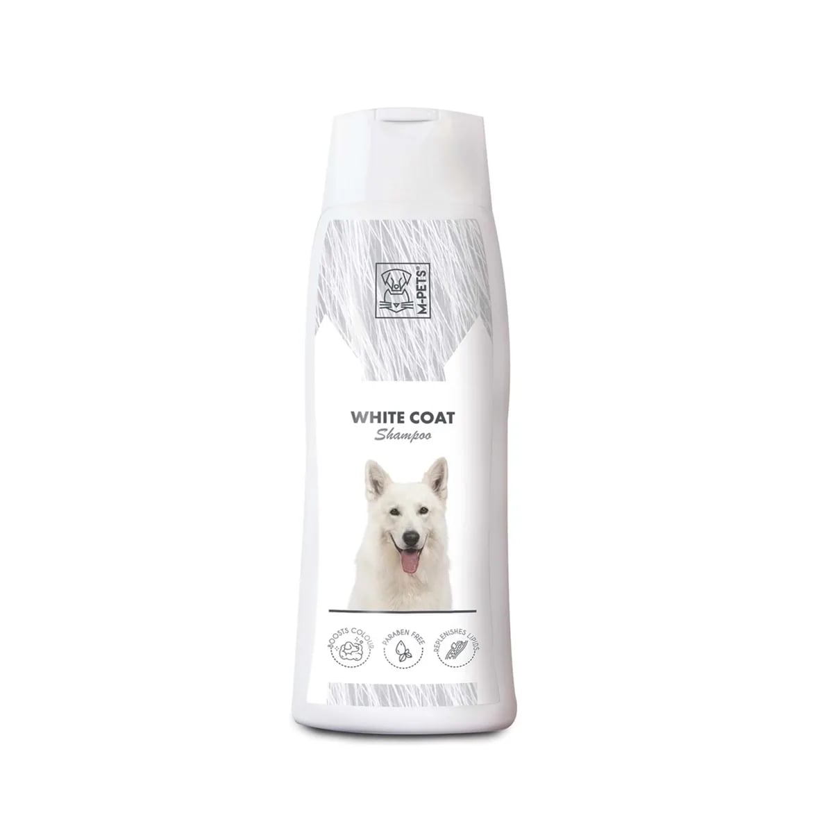 M-PETS DOG SHAMPOO WHITE COAT 250ML