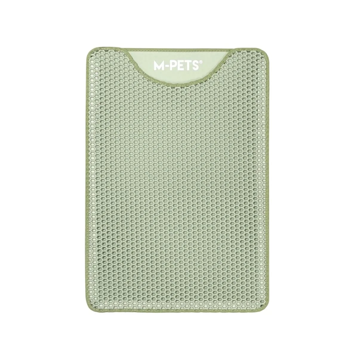 M-PETS DUPLEX ELEKLİ KEDİ KUMU PASPASI YEŞİL 45X65CM