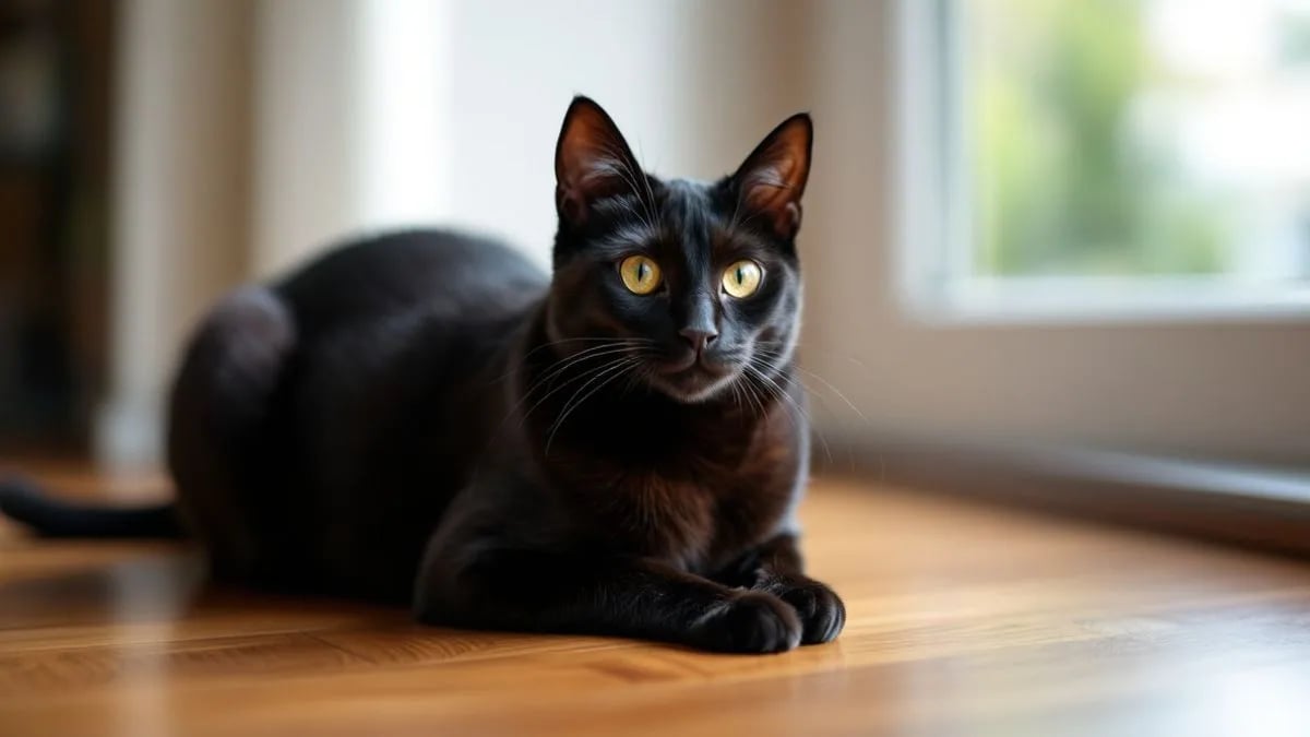 Oriental Shorthair (Ebony)