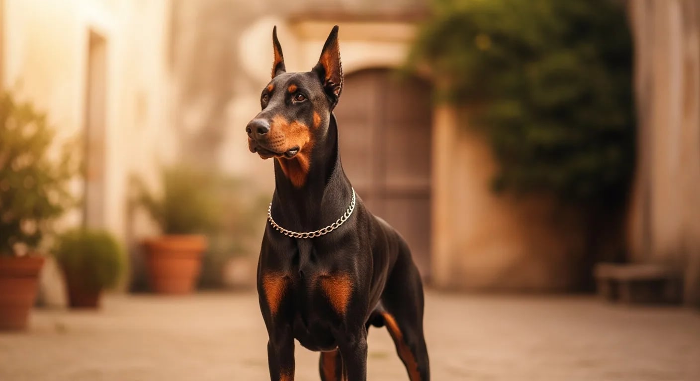 Doberman Pinscher — atletik yapili, asil ve uyanik koruma köpegi