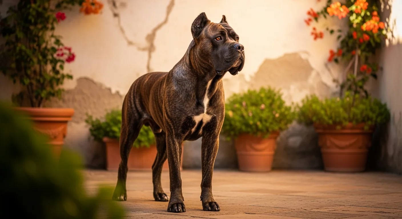Cane Corso — kasli yapili italyan mastiff, koruma içgüdülü ırk