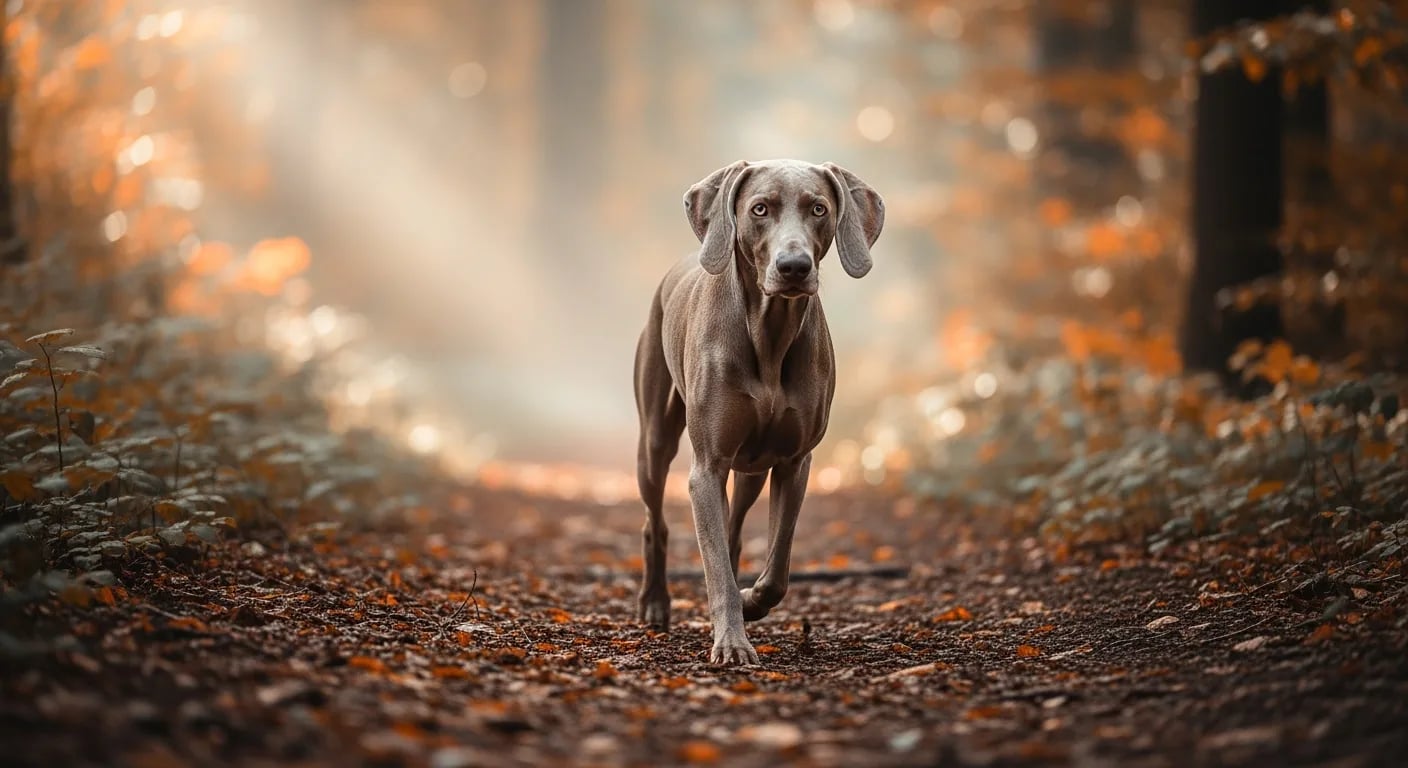 Weimaraner — gümüs gri kisa tüylü, atletik ‘gri hayalet’ av köpegi