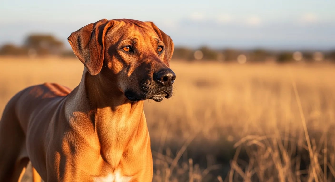 Rhodesian Ridgeback — sirtinda ters tüy seridi olan av köpegi