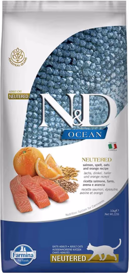 N&D Ocean somonlu kedi maması